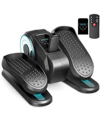 Under Desk Elliptical Machine Pedal Exerciser 12 Speeds PORTABLE/REMOTE DISPLAY - Image 1 of 4