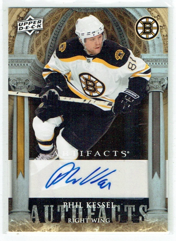 09-10 UD Upper Deck Artifacts Autofacts  Phil Kessel  Auto - Image 1 of 1
