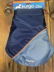 Kurgo Kibble 5 Lbs Futterträger Navy Blau Reise Aufbewahrungstasche für Hunde Neu! - Bild 1 von 4