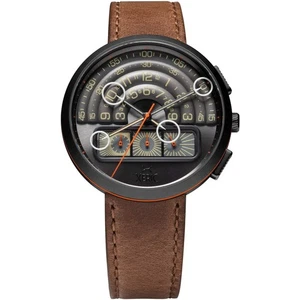 Xeric Halograph II Chrono Gunmetal Brown Uhr - Brandneu - Bild 1 von 7