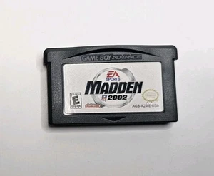 Madden NFL 2002 (Nintendo Game Boy Advance 2001) Cartridge Only Authentic Tested - Picture 1 of 3