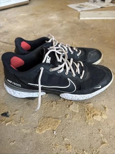 Nike Alpha Huarache Elite 3 niedrige Stollenschuhe – CK0746 010 schwarz weiß Herrengröße 9 - Bild 1 von 5