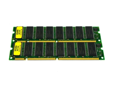 2x HYNIX SDRAM 256MB PC133 168 pines sin ECC-memoria PC Foto 1 de 2