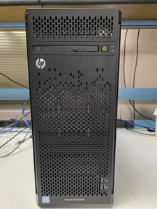 HP E ProLiant ML110 Gen9 Server Xeon E5-2603v3 6 core 32GB RAM 2x600GB 2x750W - Picture 1 of 8