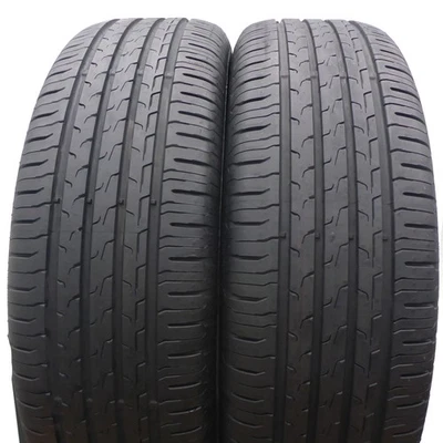2 X CONTINENTAL 215/65 R17 103V XL EcoContact 6 Pneus D'Été 2023 COMME NEUFS - Photo 1/4
