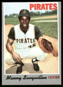Topps Manny Sanguillen #188 Pittsburgh Pirates - Picture 1 of 2