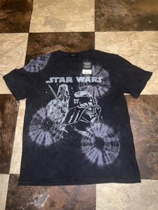 NEW junk food clothing t-shirt (Star Wars) SIZE L Black And Gray New With Tag - Picture 1 of 9