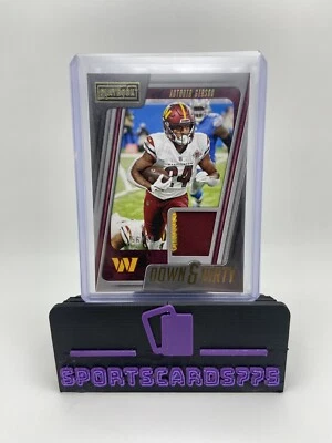 ANTONIO GIBSON 2022 Panini Playbook Down & Dirty #/99 Game Used Patch - Image 1 of 3