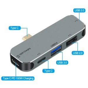 Desktop PD Charging Port with Type C to USB-C/USB 3.0/USB 2.0 Hub Fit ALL Device - Picture 1 of 3