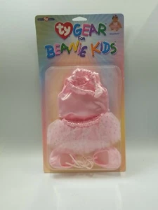 Ty Gear For Beanie Kids Ballerina Outfit Clothes New Pink tutu shoes, headband - Picture 1 of 12