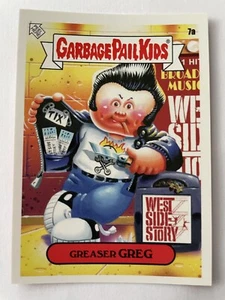 Carte Garbage Pail Kids Les Crados GPK NYC Takeover 2019 GREASER GREG 7a Neuf - Bild 1 von 2