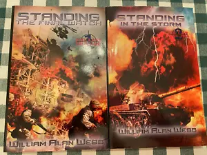 STANDING THE FINAL WATCH VOL. 1 & STANDING IN THE STORM VOL. 2 by WILLIAM WEBB - Picture 1 of 9