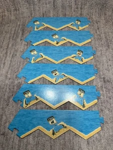 Siedler von Catan Handel Bauspiel Ersatzteile Meer Rahmen 6er Set - Bild 1 von 1