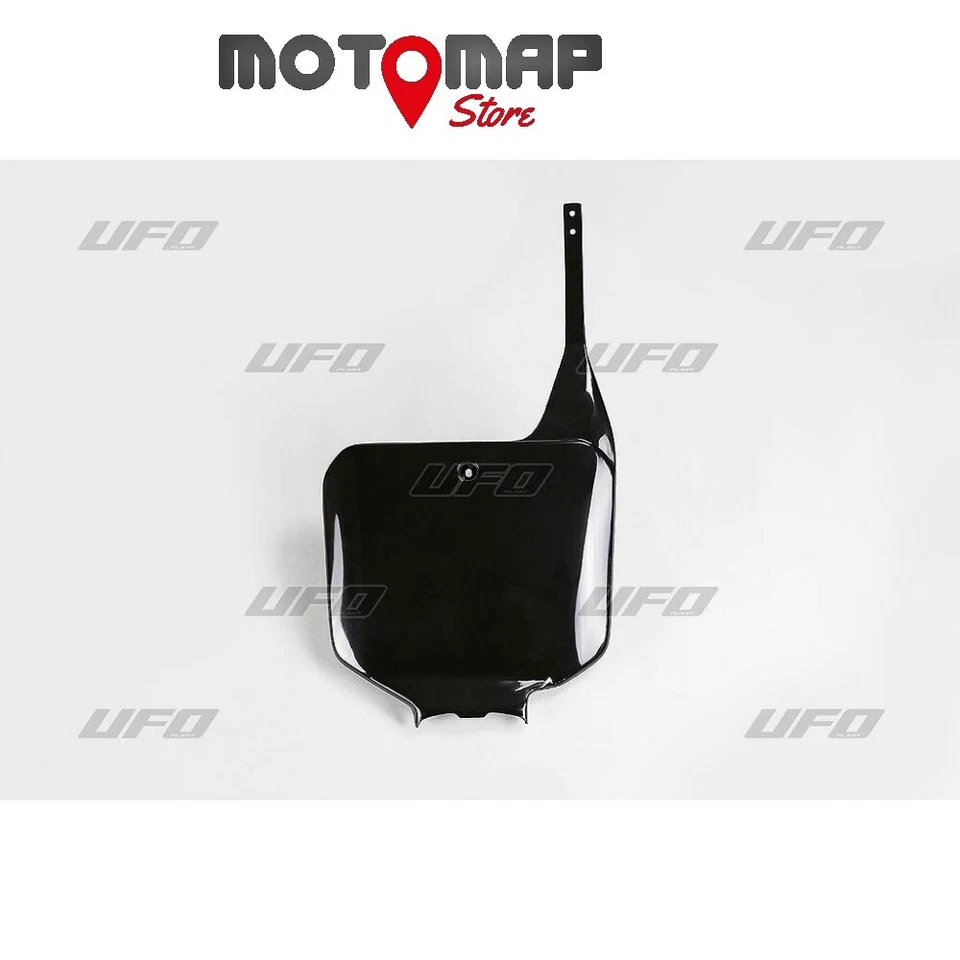 Tabella Portanumero Anteriore Ufo Plast Honda Cr 125 R 1995 1996 1997 Nero - Immagine 1 di 1