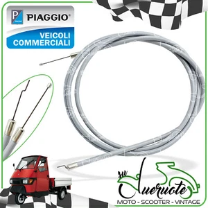 FILO ARIA CAVO E GUAINA TRASMISSIONE STARTER AVVIAMENTO APE 50 1980-2008 PIAGGIO - Foto 1 di 2