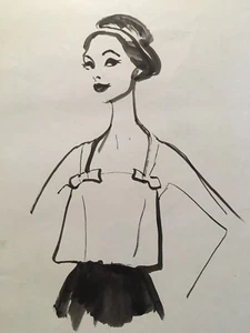 Drawing Ink Denise Arokas Latest Muse of The Pentre Henri Matisse - Picture 1 of 11