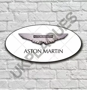 ASTON MARTIN CAR BADGE EMBLEM GARAGE WALL SIGN PLAQUE VANTAGE VANQUISH DB9 DB7 - Picture 1 of 12
