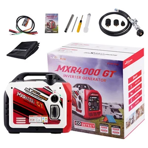 4KW Portable LPG/Gas Generator Inverter Bluetooth E-Start EV-charging 58dB - Picture 1 of 10