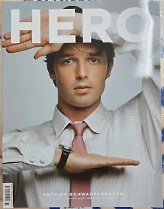 HERO MAGAZINE-ISSUE 33-2025-PATRICK SCHWARZENEGGER-Brand New - Picture 1 of 1