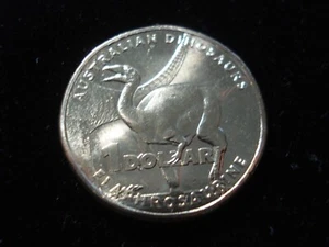 AUSTRALIA: 2022 $1 ELAPHROSAURINE DINOSAUR UNCIRCULATOR COIN FROM MINT BAG - Picture 1 of 2