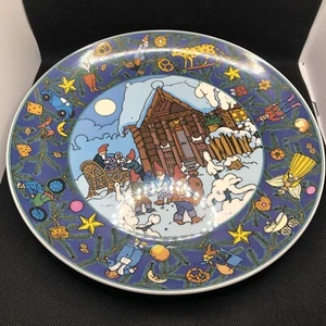 NACHLASS-Villeroy & Boch Weihnachtsteller, Weihnachten in Europa-Skandinavien - Bild 1 von 4