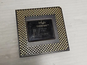 Intel Celeron 366MHz, SL36C, Socket 370, 66MHz FSB, 128KB Cache, Mendocino Core - Picture 1 of 2