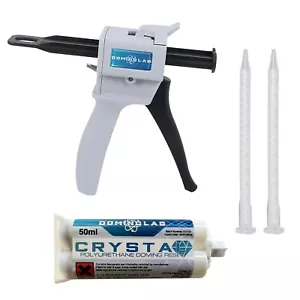Kit probador de cartucho de cúpula de poliuretano y pistola de cúpula 3D etiquetas adhesivas resina - Imagen 1 de 4