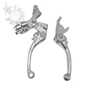Folding Brake Clutch Levers For Stomp Thumpstar YCF SSR 110cc 125cc CRF XR KLX - Picture 1 of 6