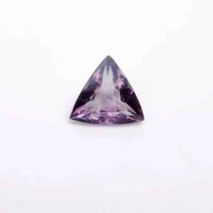 Fluorite Natural Crystal Healing Triangle Cut 15.5Ct Purple Gemstone for Jewelry - Picture 1 of 3