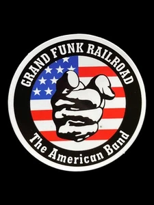 Grand Funk Railroad Sticker Decal Rock Music 2.25”x2.25” - Picture 1 of 1