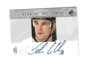 2003-04 SP Authentic Sign of the Times SOT-JLC John Leclair Autograph - Picture 1 of 2