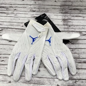 Nike Jordan UCLA Bruins Superbad Gloves Men's 4XL White NCAA Football NEW - Picture 1 of 6