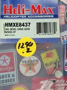 Heli-Max HMXE8437 TAIL BEVEL GEAR: NOVUS CP NewInPack USA Shipped - Picture 1 of 4