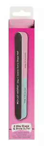 Brushworks 6 Sided Nail File - Shape & Shine - Picture 1 of 8