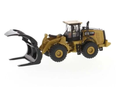 Cargador de ruedas CAT 972M con horquilla de troncos modelo a escala 1:87 HO - Diecast Masters 85950 Foto 1 de 4