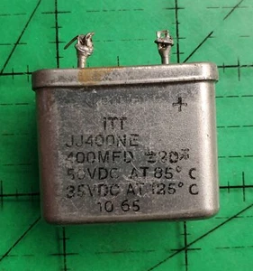 Condensadores de tantalio 202D108X0045A4 Sprague 1000uf 45v Tantapak radial húmedo 1 pieza - Imagen 1 de 2
