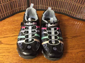 Zapatos Skechers Niñas Niño Pequeño Talla 13 Bella Bailarina Negro Multicolor F21 - Imagen 1 de 11