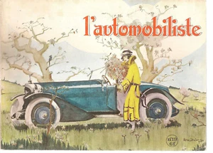 L'AUTOMOBILISTE 19 1970 MOTOS RENE GILLET FARMAN FIAT 804 BERLIET DAUPHINE 39 - Imagen 1 de 2