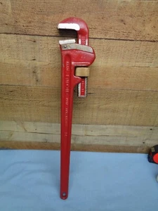 Vintage Ridgid 24" Schwerlast Stahl Rohrzange 24 - Bild 1 von 10