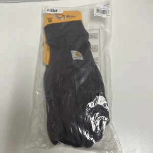 Carhartt Black Wind Fighter Thermal Lined Fleece Knit Cuff Glove- WOMENS LARGE - Picture 1 of 3