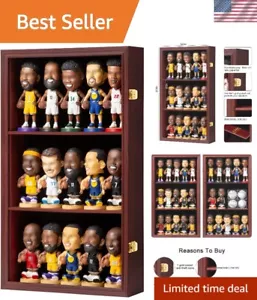 Bobblehead Display Case Action Figure Display Case Bobble Head Shadow Box Wal... - Picture 1 of 7