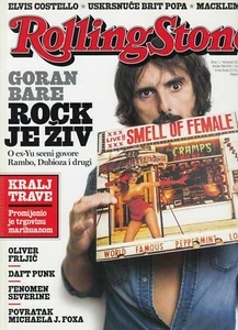 GORAN BARE ROLLING STONE MUSIC MAGAZINE CROATIA ELVIS COSTELLO, DAFT PUNK... - Picture 1 of 1