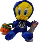 Tweety Bird Bean Bag Warner Bros Halloween Skeleton Costume Plush NWT PLUSHIE