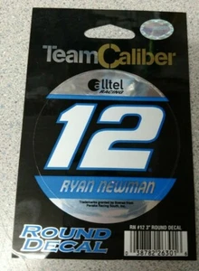 Vintage Team Caliber Sticker - Ryan Newman Alltel #12 Black  - Picture 1 of 1