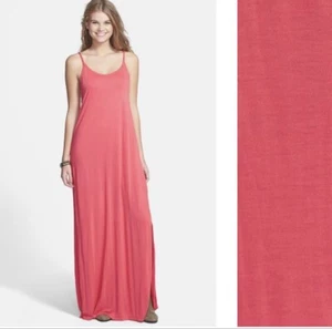 Rip Curl Go Wild Maxi Dress Coral Size Medium GENTLY USED - Picture 1 of 12