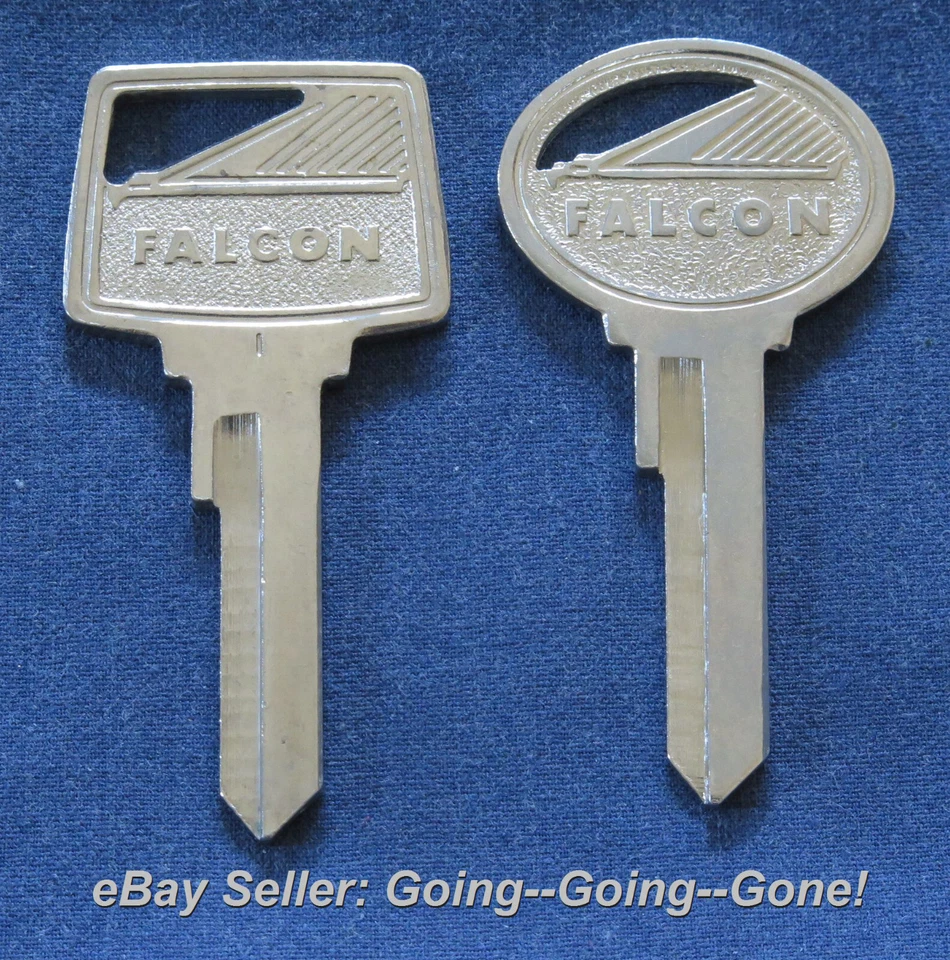 RARO JUEGO ORIGINAL OEM FORD FALCON & RANCHERO LLAVES EN BLANCO 1127FL S1127FL 1959-1965 Foto 1 de 4