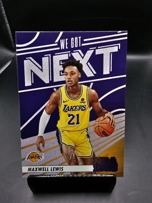 Maxwell Lewis 2023-24 Hoops #5 We Got Next Rookie - LA Lakers  - Image 1 of 2