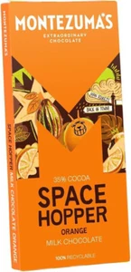 (2 PACK) Montezuma's SPACE HOPPER Orange Milk Chocolate Bar 90g - Picture 1 of 4