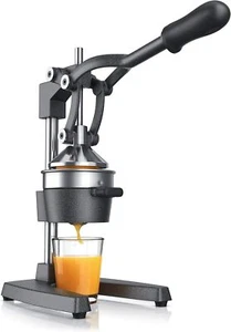 Arendo - Saftpresse - Handentsafter Edelstahl - mechanischer Entsafter – - Bild 1 von 7