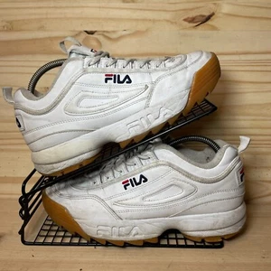 Fila Disruptor 2 Waffle White Damen Freizeit Sneaker Turnschuhe UK7/EU41 Gummisohle - Bild 1 von 7